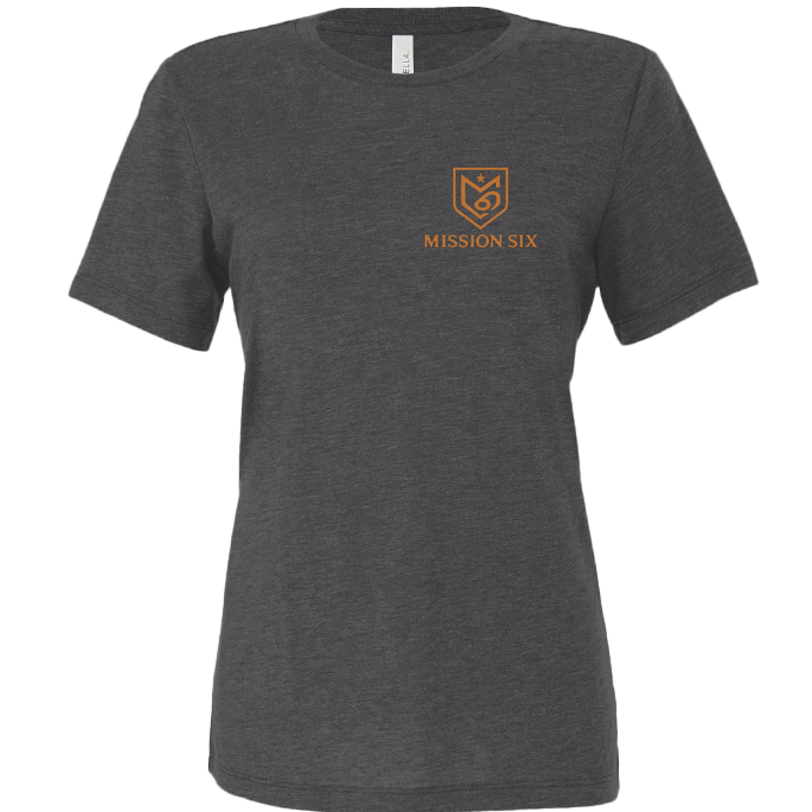 Solid Dark Grey Triblend - FRONT