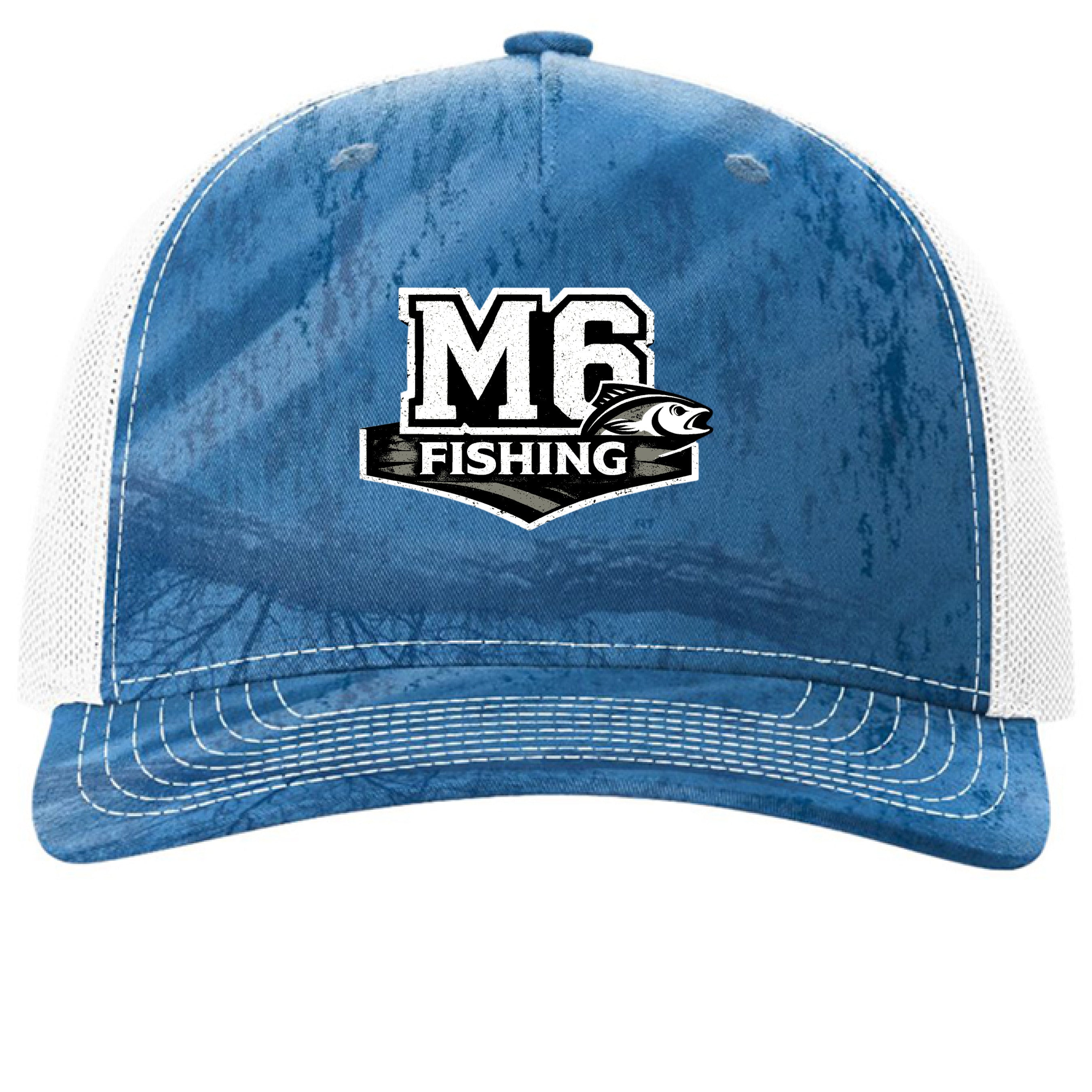Realtree Fishing Light Blue/ White - FRONT