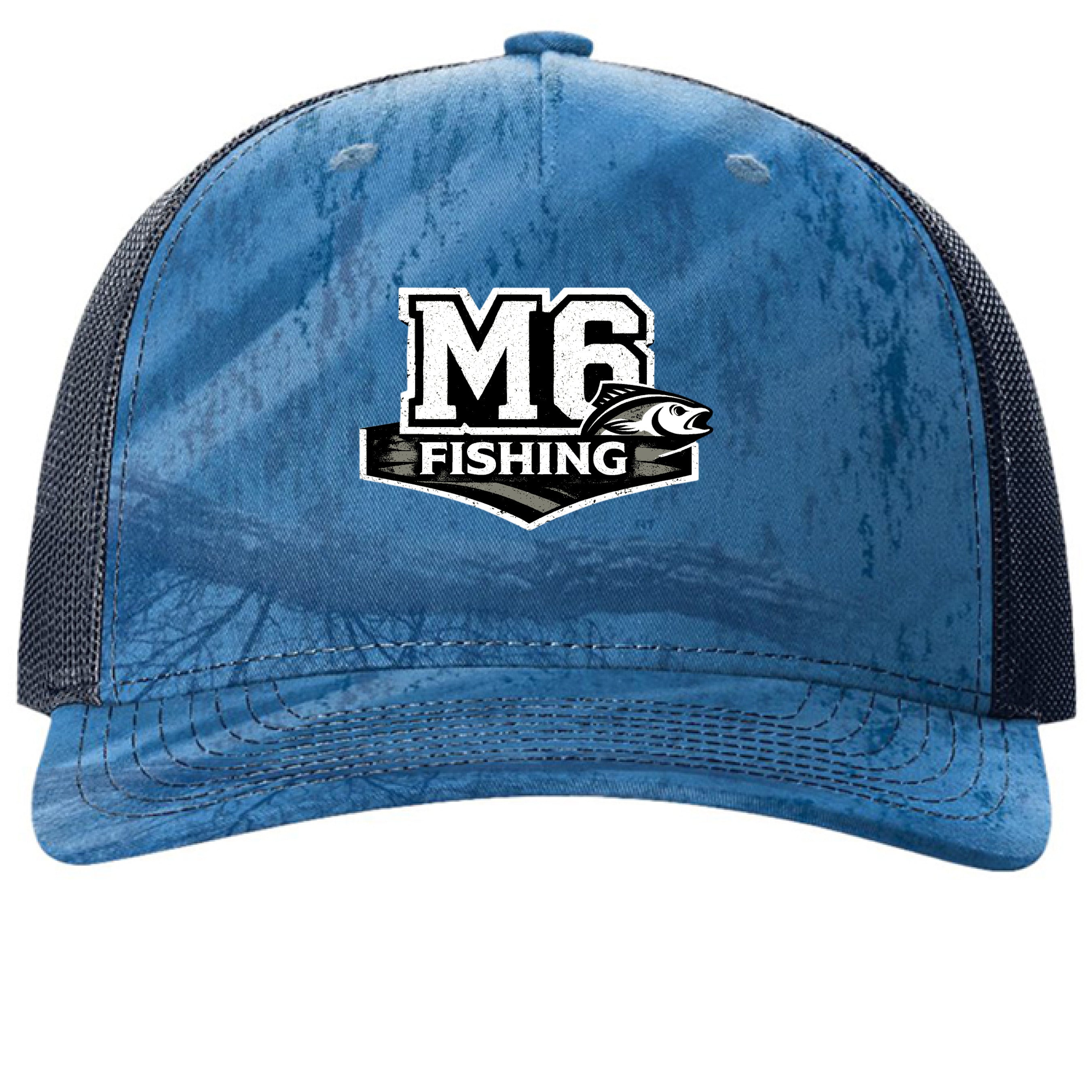 Realtree Fishing Light Blue/ Navy - FRONT